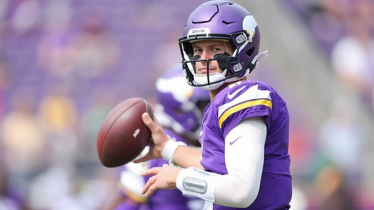 J.J. McCarthy and fiancée Katya Kuropas: engagement, pregnancy, and Vikings debut
